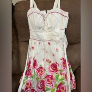 White Flower Sundress